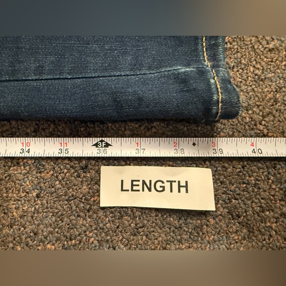 American Eagle Jeans Men 31x30 Straight Active Flex Dark Wash Denim Pants - Picture 6 of 7